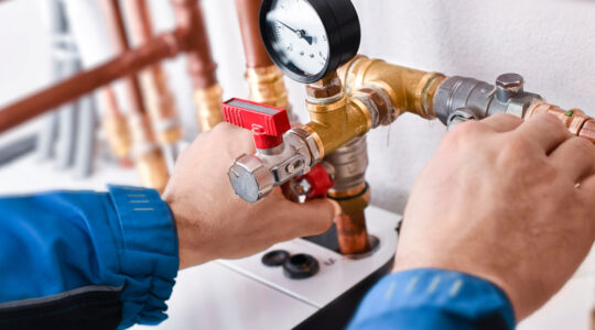 contrôle pression chaudière