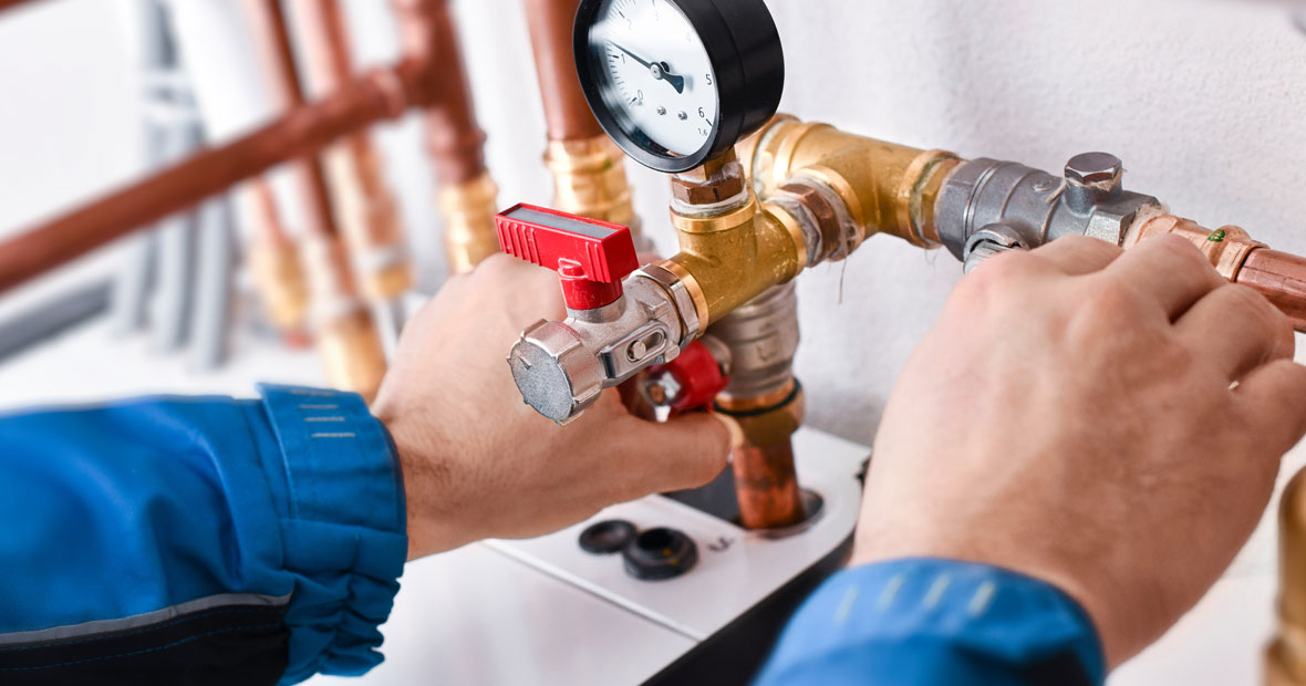 contrôle pression chaudière